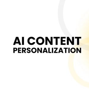 Personalized Recommendations