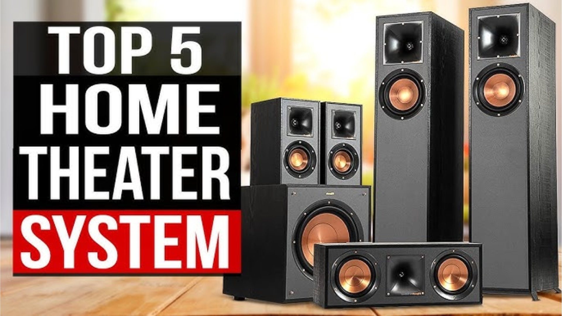 Small Home Theater System